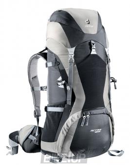 Backpack Deuter ACT Lite 40 + 10 Black Silver