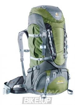 Backpack Deuter Aircontact PRO 60 + 15 Pine Anthracite