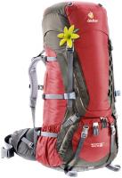 Backpack Deuter Aircontact 60 + 10 SL Cranberry Stone
