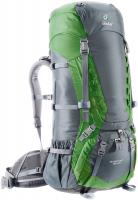 Backpack Deuter Aircontact 65 + 10 Granite Emerald