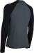 Thermal underwear top long sleeve Icebreaker BF 260 LS Crewe MEN charcoal black