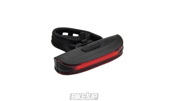 Rear light NEKO NKL-6018T USB 65Lum Black