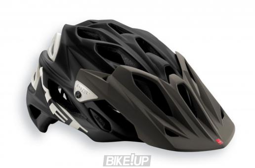 Helmet MET Parabellum Matt Black / White