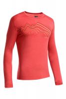 Thermal underwear top long sleeve Icebreaker BF 200 Oasis LS Crewe MEN equalizer clay