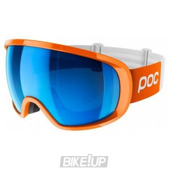 Ski mask POC Fovea Clarity Comp Zink Orange / Spektris Blue