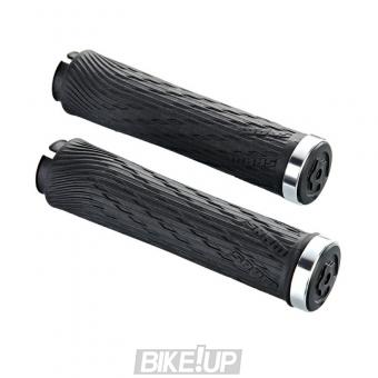 Grips with locks SRAM GS 122mm Silver