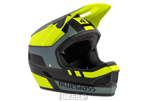 Helmet Bluegrass Legit Black Fluo Yellow Gray Matt