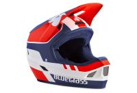Helmet Bluegrass Legit White Red Blue Matt