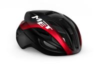 MET Helmet RIVALE MIPS Black Red Metallic Glossy