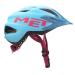 Helmet MET Crackerjack Light Blue Magenta