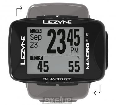 Bike Computer LEZYNE MACRO PLUS GPS Black