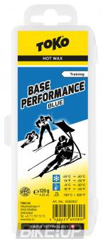 Hydrocarbon wax TOKO Base Performance blue 120 g