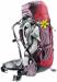 Female backpack Deuter Aircontact 40 + 10 SL cranberry-aubergine