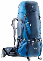 Rucksacks Deuter Aircontact 65 + 10 midnight-ocean