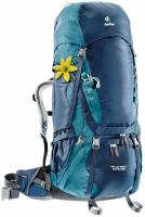 Female backpack Deuter Aircontact 70 + 10 SL midnight-denim
