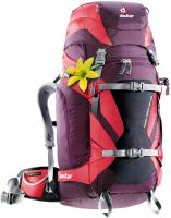 Female backpack Deuter Rise Tour 40+ SL aubergine-fire
