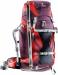 Female backpack Deuter Rise Tour 40+ SL aubergine-fire