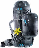 Female backpack Deuter Quantum 60 + 10 SL black-turquoise