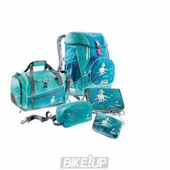 School set Deuter OneTwoSet - Hopper petrol horse