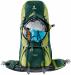 Female backpack Deuter Aircontact 50 + 10 SL pine-moss