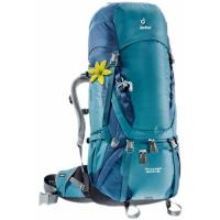 Female backpack Deuter Aircontact 60 + 10 SL denim-midnight