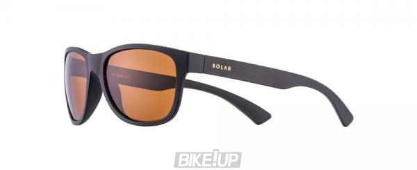 Glasses SOLAR 122 90 14 0 PETTY Black Polarized 3