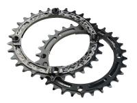 Star rods RACE FACE CHAINRING NARROW WIDE 110X40T 10-12S Black