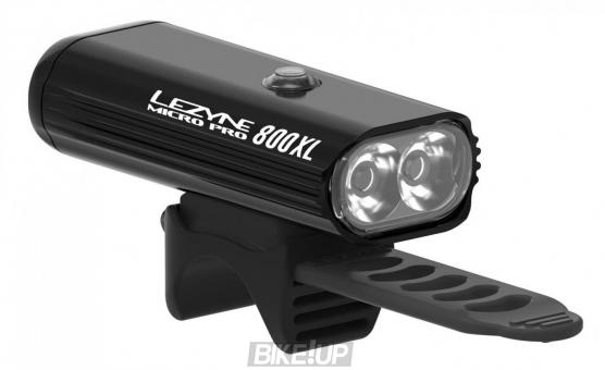 LEZYNE Front Light MICRO DRIVE PRO 800XL REMOTE LOADED Black