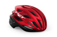 MET Helmet ESTRO MIPS Red Black Metallic Glossy
