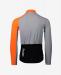 POC Essential Road Mid LS Jersey Granite Grey Zink Orange