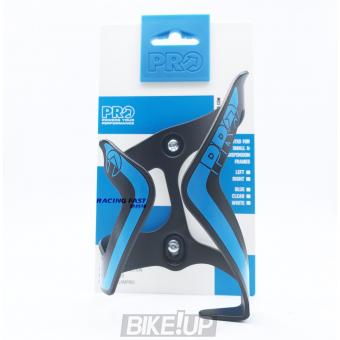 Flyagoderzhatel Pro Side Bottle Cage Black Blue under the left arm