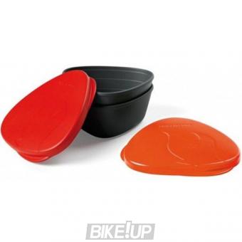 Set Tourist ware Light My Fire SnapBox 2-pack Red Orange