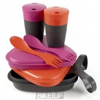 Set Tourist ware Light My Fire Pack'n Eat Kit Fuschia Orange