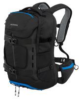 Backpack cycling Shimano HOTAKA 30L Cross Mountain black with a first aid kit