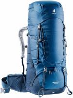 Trekking backpack DEUTER Aircontact 75 + 10L 3365 Midnight Navy
