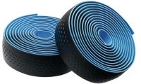The winding wheel Merida Bartape Soft W Black w Blue dots 2100mm 30mm