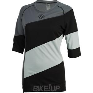 Velofutbolka RACE FACE KHYBER Womens Jersey BLACK GREY