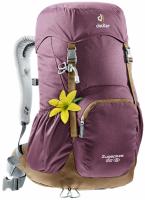 Women's trekking backpack Deuter Zugspitze 22 SL aubergine-lion