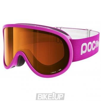 Children ski mask POC POCito Retina Fluorescent Pink