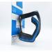 Flyagoderzhatel Pro Side Bottle Cage Black Blue under the left arm