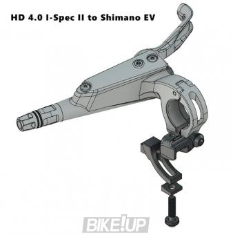   TRP Adapter HD 4.0 I-Spec II to Shimano EV LH HD4.0 Left