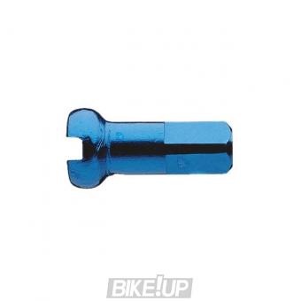 DT SWISS Standard Aluminium Spokes Nipples 2.0/12mm 100pc Blue N0AA20120B0100