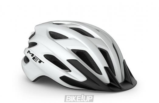 MET Helmet Crossover White