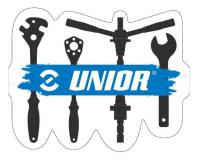 UNIOR TOOLS Sticker 90x75mm 625456-1843BIKE