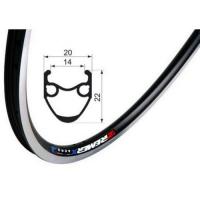 Rim Remerx RMX 5024 AERO, 622x14, SA + GBS / 32, silver, grooved spokes 32