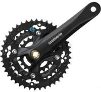 Crankset SHIMANO FC-M361, 175mm, 42X32X22, black