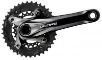 Cranks Shimano FC-M617 DEORE, integrates with axis 175mm, 36X22 without carriages components Chern