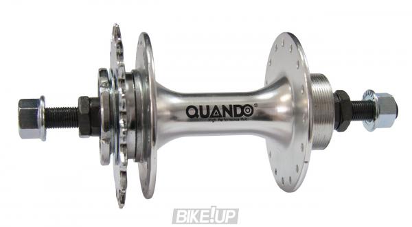 Bushing rear Quando KT 32H 18T 120 mm silver fixe