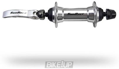 Bushing front SunRace QR M53 36H V-Brake silver