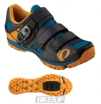 PEARL iZUMi Shoes X-ALP ENDURO IV gray / blue / orange